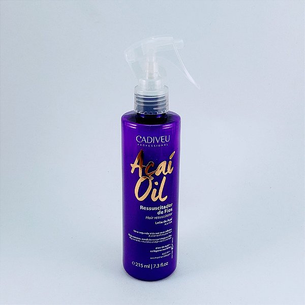 ZZCADIVEU A€AI OIL RESSUSCITADOR DE FIOS 215ML