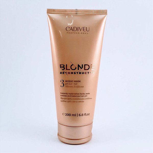 CADIVEU BLONDE RECONSTRUCTOR ACIDIC MASC 200ML