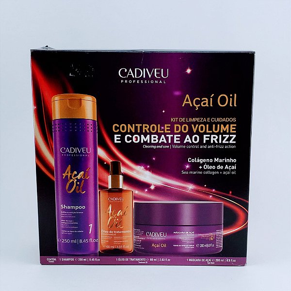 CADIVEU ACAI OIL PROMO HOME CARE SH+MASC+OIL
