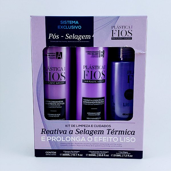CADIVEU PLASTICA DOS FIOS PROMO HOME CARE SH+COND+