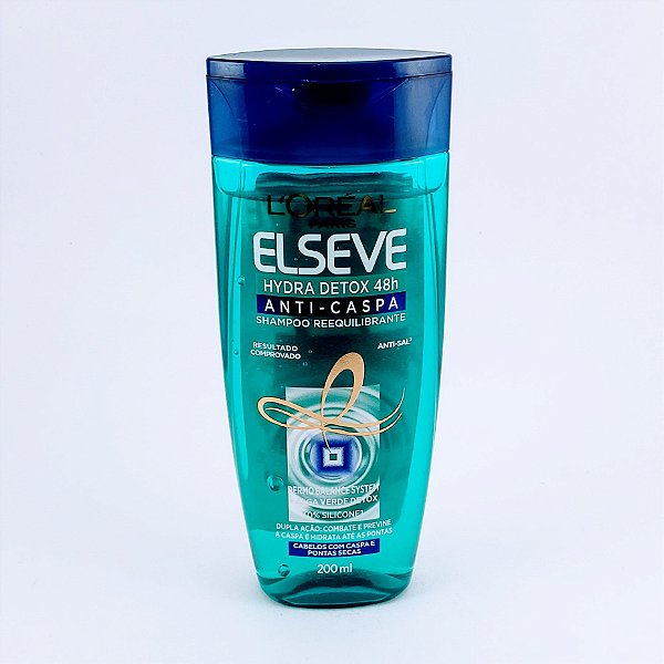 Elseve Shampoo 200Ml. Detox An.Caspa