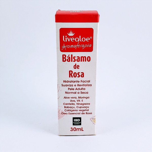 Livealoe Balsamo 30Ml De Rosa