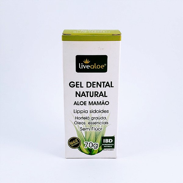 Livealoe Gel Dental 60G Natural