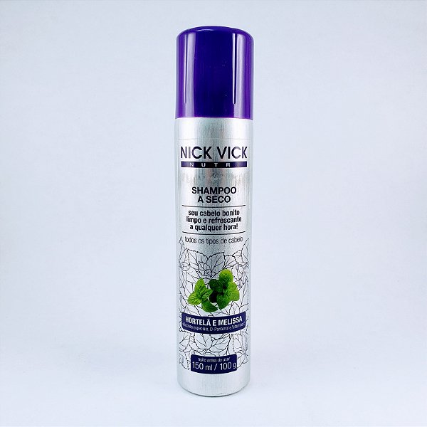 NICK VICK NUTRI SHAMPOO A SECO 150 ML HORTELA E ME