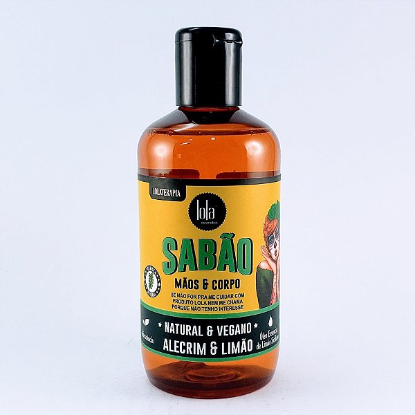 LOLA SAB LIQ 250ML ALECRIM LIMAO