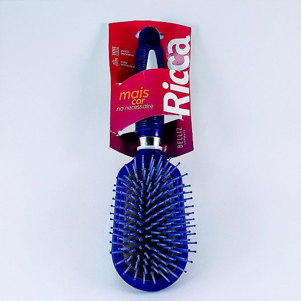 RICCA ESCOVA CRYSTAL RETANGULAR COM ALMOFADA