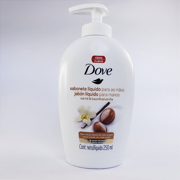 DOVE SAB LIQUIDO MAOS 250ML KARITE E BAUNILHA