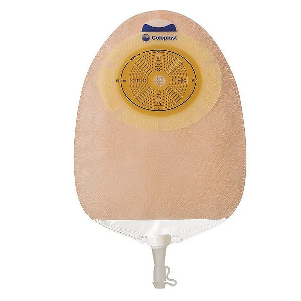 Bolsa de Urostomia Transparente Recortável 10-76mm SenSura® Coloplast - 1 Peça (Caixa com 30un) - 11804