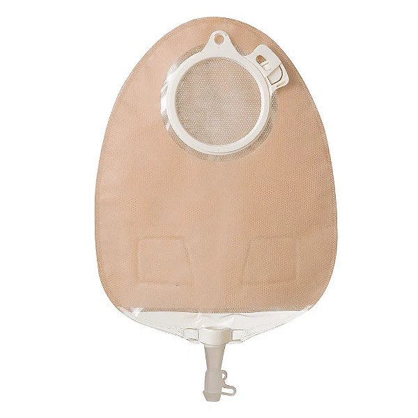Bolsa de Urostomia Transparente 50mm Click SenSura® Coloplast - 2 Peças (Caixa com 30un) - 11855