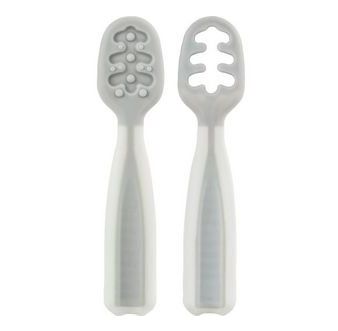 Kit Colher de Treinamento Cinza - Buba