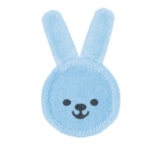 Luva Mam Oral Care Rabbit - Azul