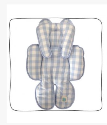 Redutor de Bebe Conforto e Carrinho - Xadrez Vichy Azul