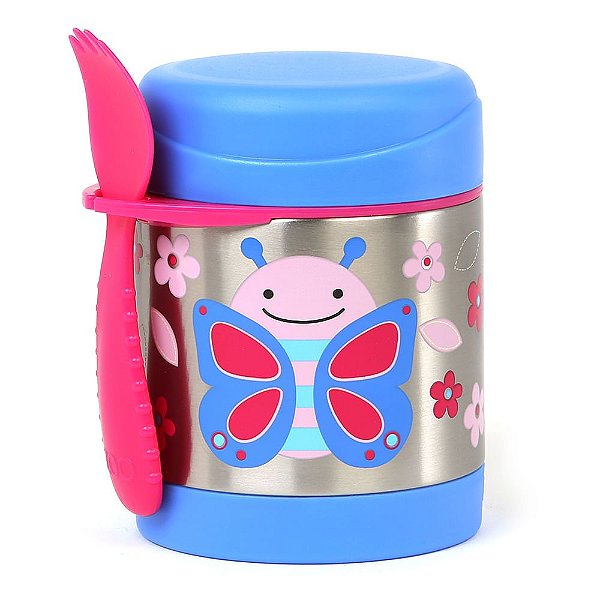 Pote Térmico com Talher Zoo Borboleta - Skip Hop