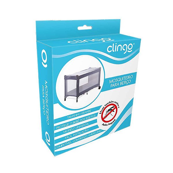 Mosquiteiro para Berço Extra Grande - Clingo