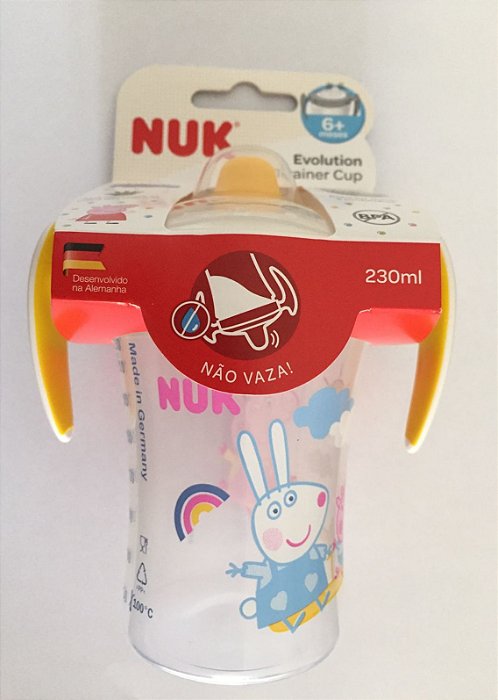 Copo Trainer Evolution Bico TPE Peppa Pig 230ml - NUK