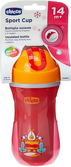 Copo Sport Cup Laranja 14m+ - Chicco