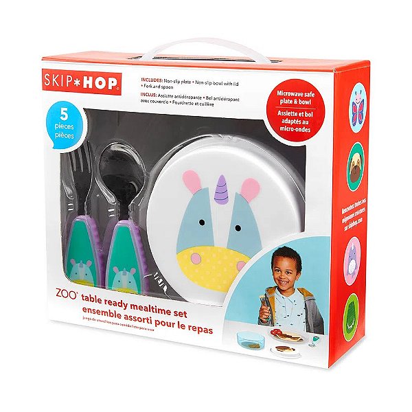Kit de Alimentação Zoo Unicórnio - Skip Hop