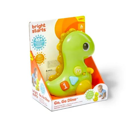 Brinquedo Dino Corredor Crawl e Count - Bright Stars