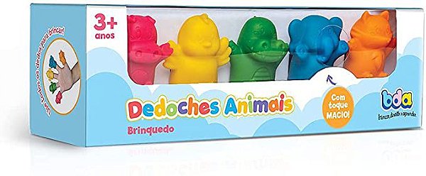 Brinquedo Dedoches dos Animais - BDA