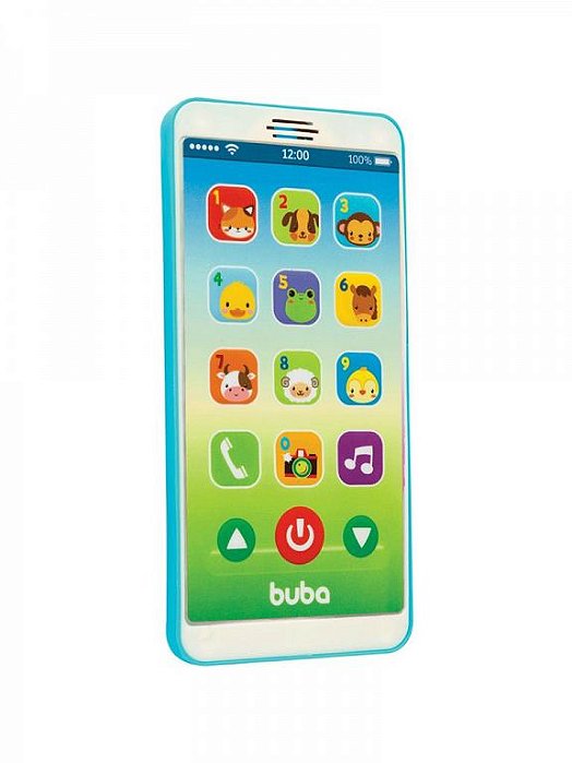 Brinquedo Baby Phone Azul - Buba
