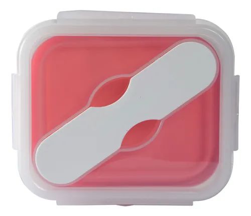 Lancheira de Silicone Rosa - Turminha Guará Baby