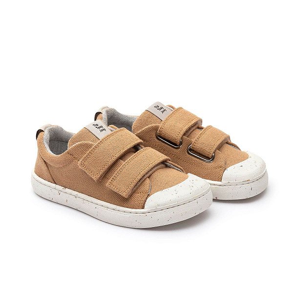 Tenis Infantil Ramp Green Natural Organic Canvas - Tip Toey Joey