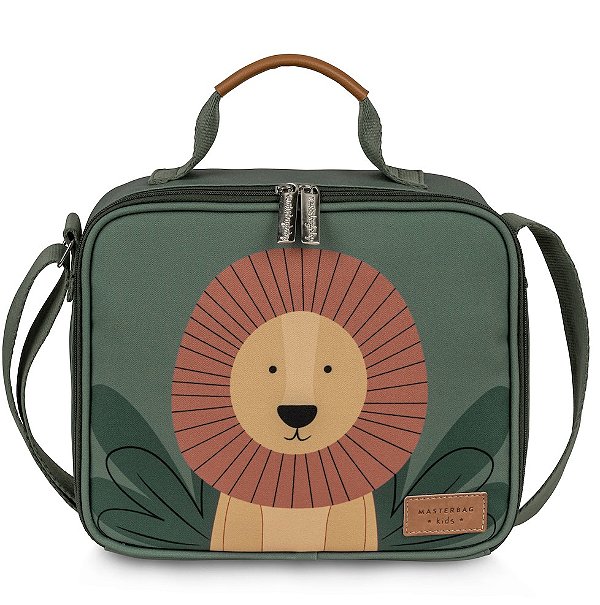 Lancheira Kids Leão Verde - Masterbag Baby