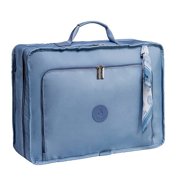 Mala Vintage Fauna Azul - Masterbag Baby