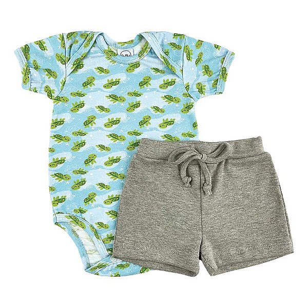 Conjunto Body Tartaruga