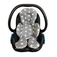 Redutor de Bebê Conforto com Encosto Removível - Star Big Cinza