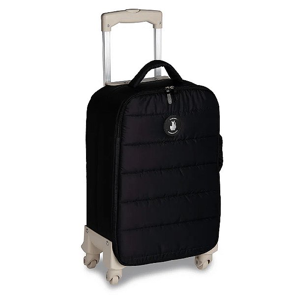 Mala de Rodinha Chamonix/Preto - Masterbag Baby