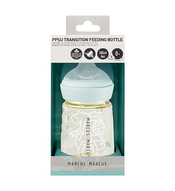 Mamadeira em PPSU 180ml Verde - Marcus & Marcus