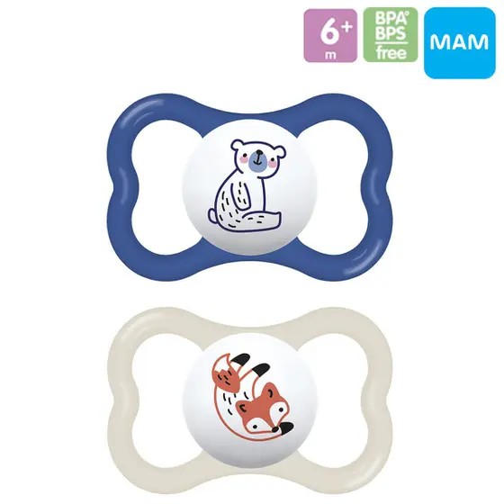 Chupeta MAM Supreme (6+ Meses) Menino (2un)