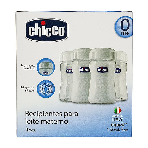 Potes para Armazenamento de Leite - Chicco