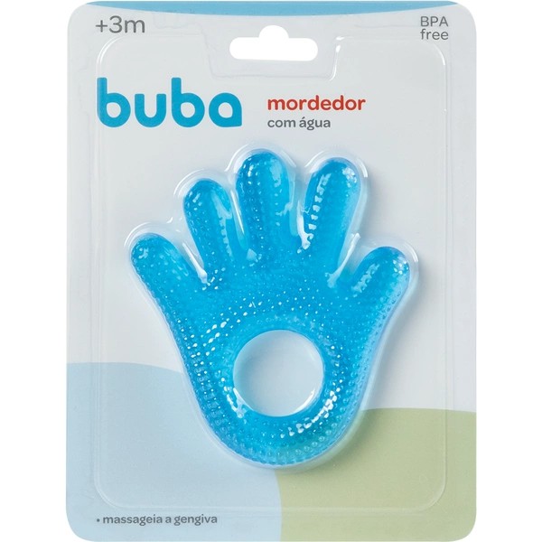 Mordedor com Agua Mãozinha Azul - Buba