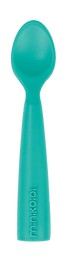 Colher em Silicone Scooper Aqua Green - Minikoioi