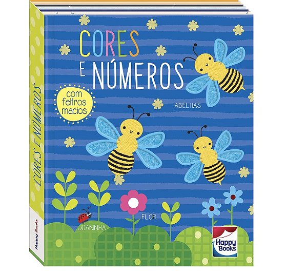 Livro Feltros macios: Cores e Números
