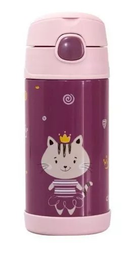 Garrafa Térmica Dupla Camada Vacuo Milky- Clingo