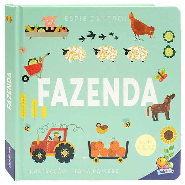 Livro Espie Dentro! Fazenda