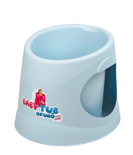 Ofuro Infantil 1 a 6 Anos Azul - Baby Tub