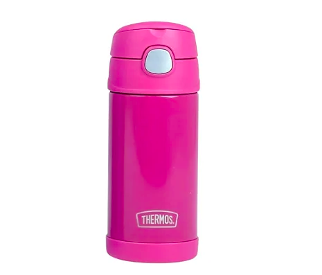 Garrafa Termica Thermos Orlando Rosa 355 ml