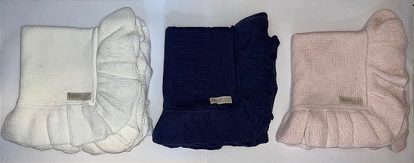 Manta Babado Serido Total Baby Store