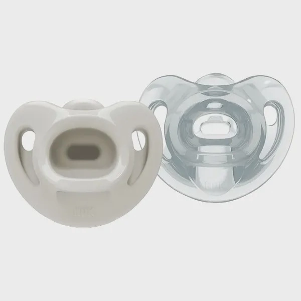 Chupetas NUK Comfy Soft 100% Silicone - Neutra