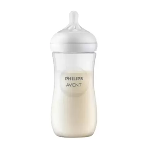 Mamadeira Pétala 3.0 Transparente 330ml - Avent