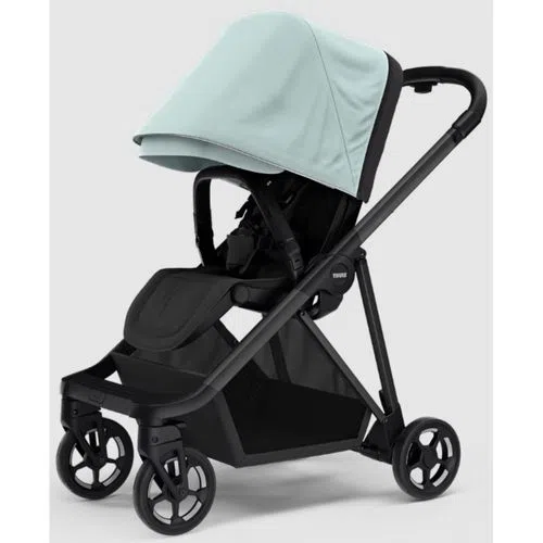 Carrinho de Bebê Thule - Shine Azul Alaska em Preto