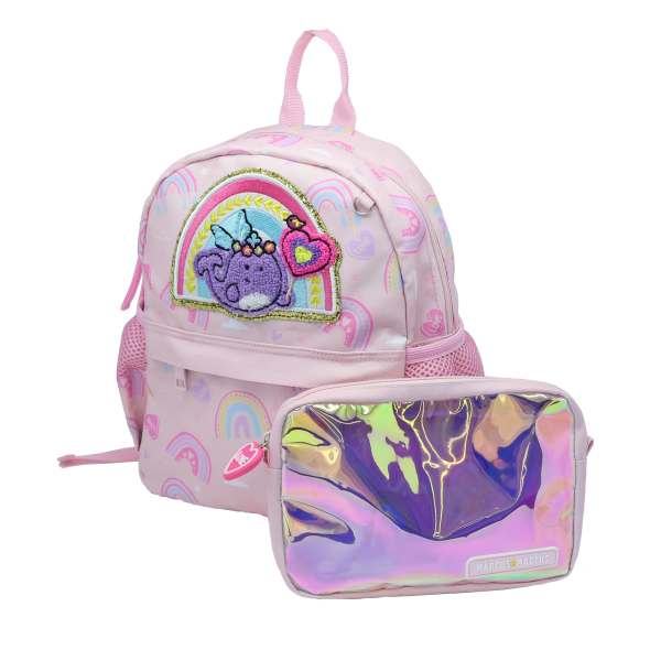 Mochila Escolar 2 em 1 Rainbow - Marcus & Marcus