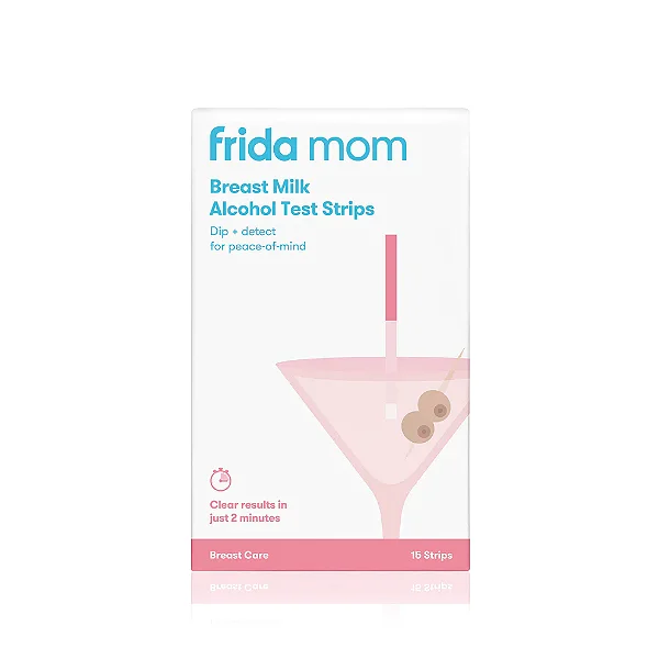 Breast Milk Frida Mom Teste de Álcool no Leite Materno 15 Tiras