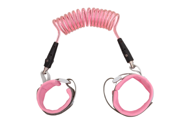 Cordão Segurança para Pulso Rosa