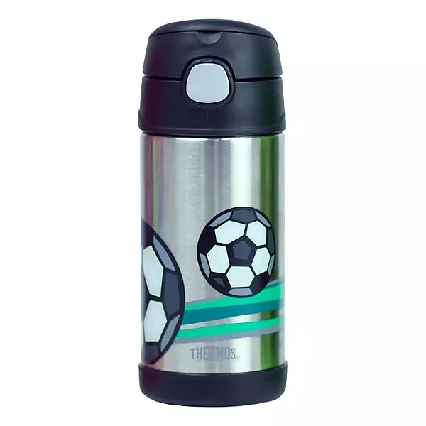 Garrafa Térmica Funtainer Futebol 355ml - Thermos