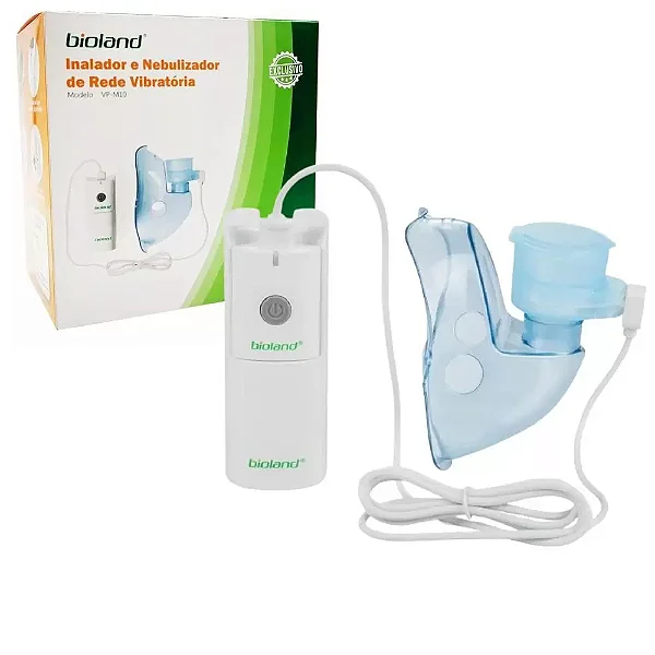 Inalador e Nebulizador de Rede Vibratória MOD.VP - M10 - Bioland
